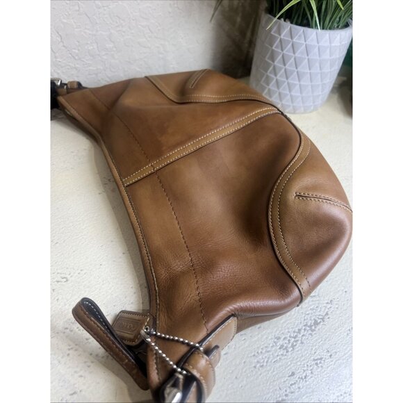 Vintage Coach (2004) SoHo Brown Hobo Shoulder Purse Y2K Retro Classic Handbag - Picture 16 of 16